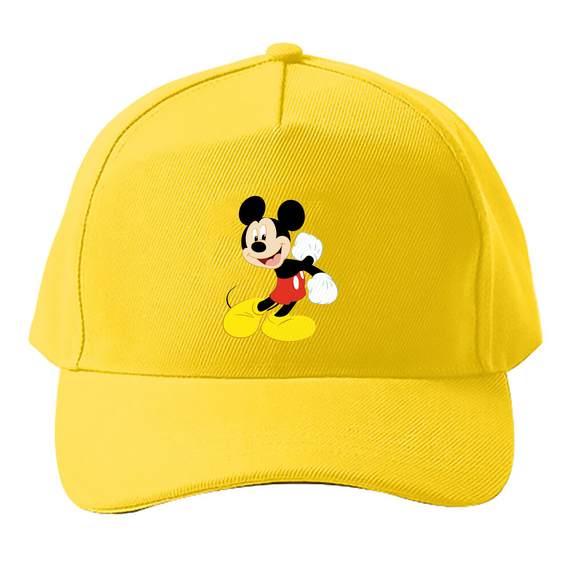 （画像用） ミッキーマウス Mickey Mouse ベースボールキャップ 綿100％ 男女兼用 帽子 スポーツ